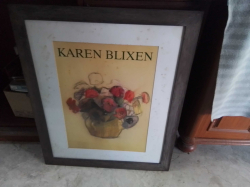 A High Quality Print Picture on Framed & Glazed of Karen Blixen Museet. 60x70Cm.