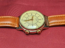 Soviet 'Poljot' Mechanical Alarm Watch 1970 (Good Condition).