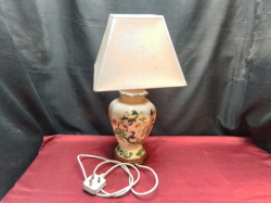 A Large Masons Mandalay Lamp with Shade. W.26 H.50 Cm.