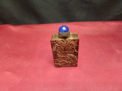 An old Chinese perfume bottle with a good mark. W.4 H.7 Cm.  