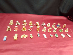 30 Pieces Tiny Cherushed Teddies.