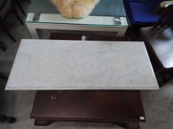 Heavy carved marble piece can be used for table top. 43x103 Cm.