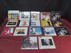 A collection of over 20 top quality UK easy listening music CDs including Dean Martin, Frank Sinatra, Bing Crosby and Louis Armstrong 
