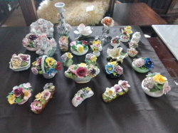 29 Thorley and Royal Doulton  Coalport Adderliey Royal Stuff Flower Blocks, all in Nice Condition.( some A/F)