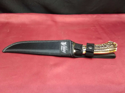 A high quality Columbia hunting knife. L.30 Cm.