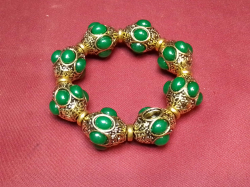 A Large Lovely Jade bracelet.