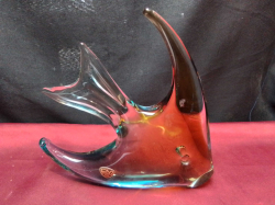 Hand made Sweden fish with stamp. W.20 H.19 Cm. 