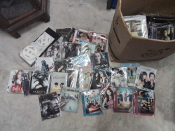 A large job lot of Movie CDs.