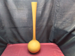 Vietnamese Lacquerware Tulip Vase. W.20 H.70 Cm. 
