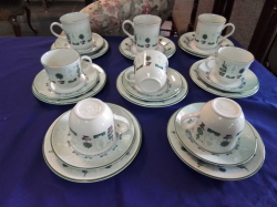 24 Beautiful of Trios Staffordshire set.