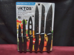 6 Piece stainless steel knifes 