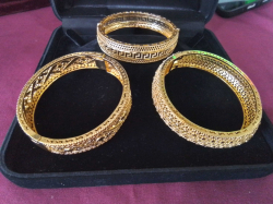 Beautiful Gold plated bracelets.