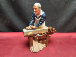 A Royal Doulton Figure of The Carpenter HN 2678. W.15 H.20 Cm.