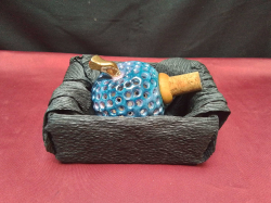 A Lovely Apple Wine Stopper Handmade Ceramic.