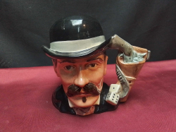 An Intermediate  Size Charecter Jug in The Wild West Series 