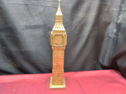 A Gilded Model Bigben. W.10 H.50 Cm.