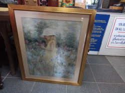 A beautiful large framed print 