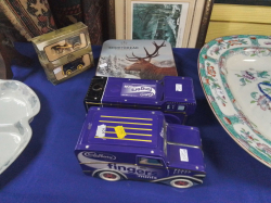 5 Interesting 3 Old Tins and 2 Ringtone Cars.