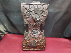 A Panel of Carved Wood 24x45 Cm. 