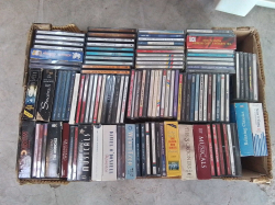 Large Box of 115 CDs 
