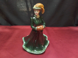 A Coalport Fiqure of Ladies of Fashion Harmony. H.21 Cm.