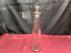 A Lovely Cut Glass Decanter. H.35 Cm. 
