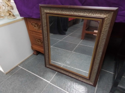 A Lovely Gilt Framed Rolex Mirror.  56x66 Cm.