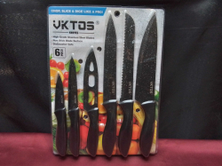 6 Piece stainless steel knifes 