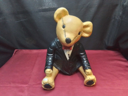 Rare Large Ceramic Teddy Bear Figurine.