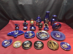 21 Pieces of Dark Blue Items.