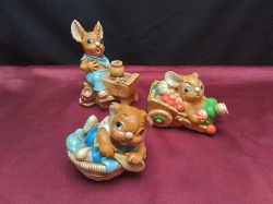 3 Pendelfin Figures.
