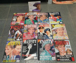 13 Royal Majesty  memorabilia collector magazines