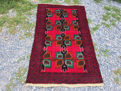 Persian Lovely Balauch Tribble Carpets .87x136 Cm.