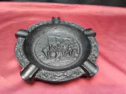 A Metal Ashtray.W.20 Cm.