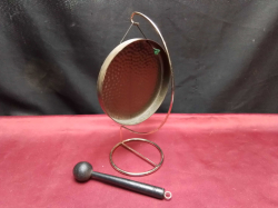 A Small Thai Instrument (Kong). Base W.10 Cm.H.24 Cm.