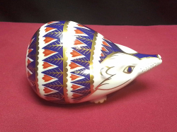 A Lovely Crown Derby Mole Figure. W.8 L.11 H.5 Cm.