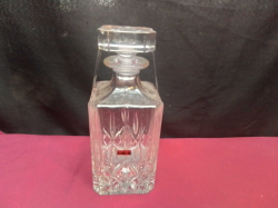 A Lovely Cut Glass Decanter. W.10 H.22 Cm.