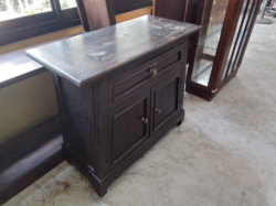 A Small 1 Drawer 2 Door Cabinet. D,38 W.78 H.74 Cm.