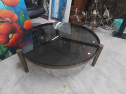 Lower Round Coffee Table. W.104 H.35 Cm.