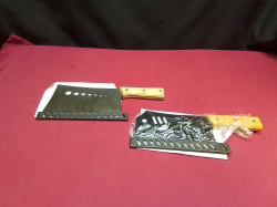 2 Brand new chopping cleavers. 