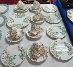 Retro English 19 pieces 