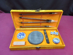 Vintage Chinese Traditional Calligraphy Set. Unused. 