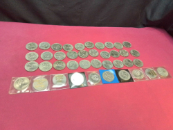 40 Collection Coins. 