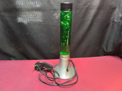 A Green Lava Lamp (working in order) H.37 Cm.