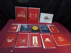 12x 3D-POPART Cards   