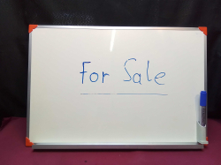 White Board 60x40 Cm. +1 Blue White Board Marker.  