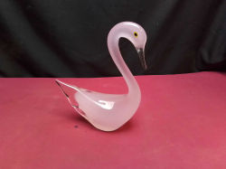 Lovely original Murano Swan. W.11 H.23 Cm.