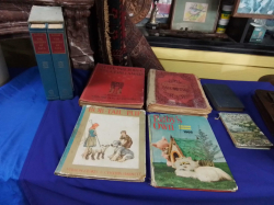 Various Bowls Including  Rafflet History of Java.