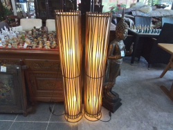 A Nice Pair of Tall wood Light H.120 W.21