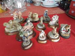 12x Leonardo Animals on Base.